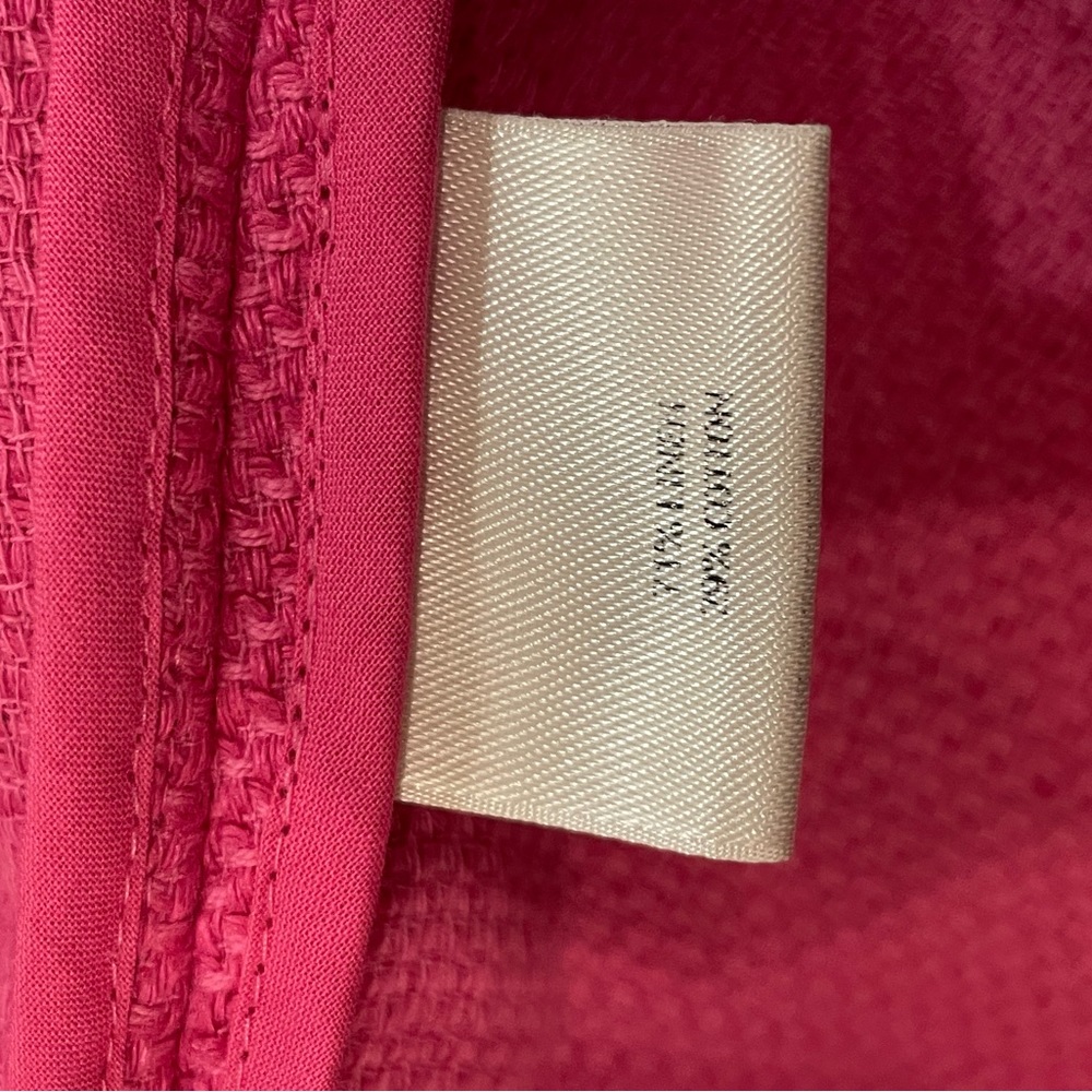 Hot pink Eileen Fisher linen blend blazer - Picture 6 of 14